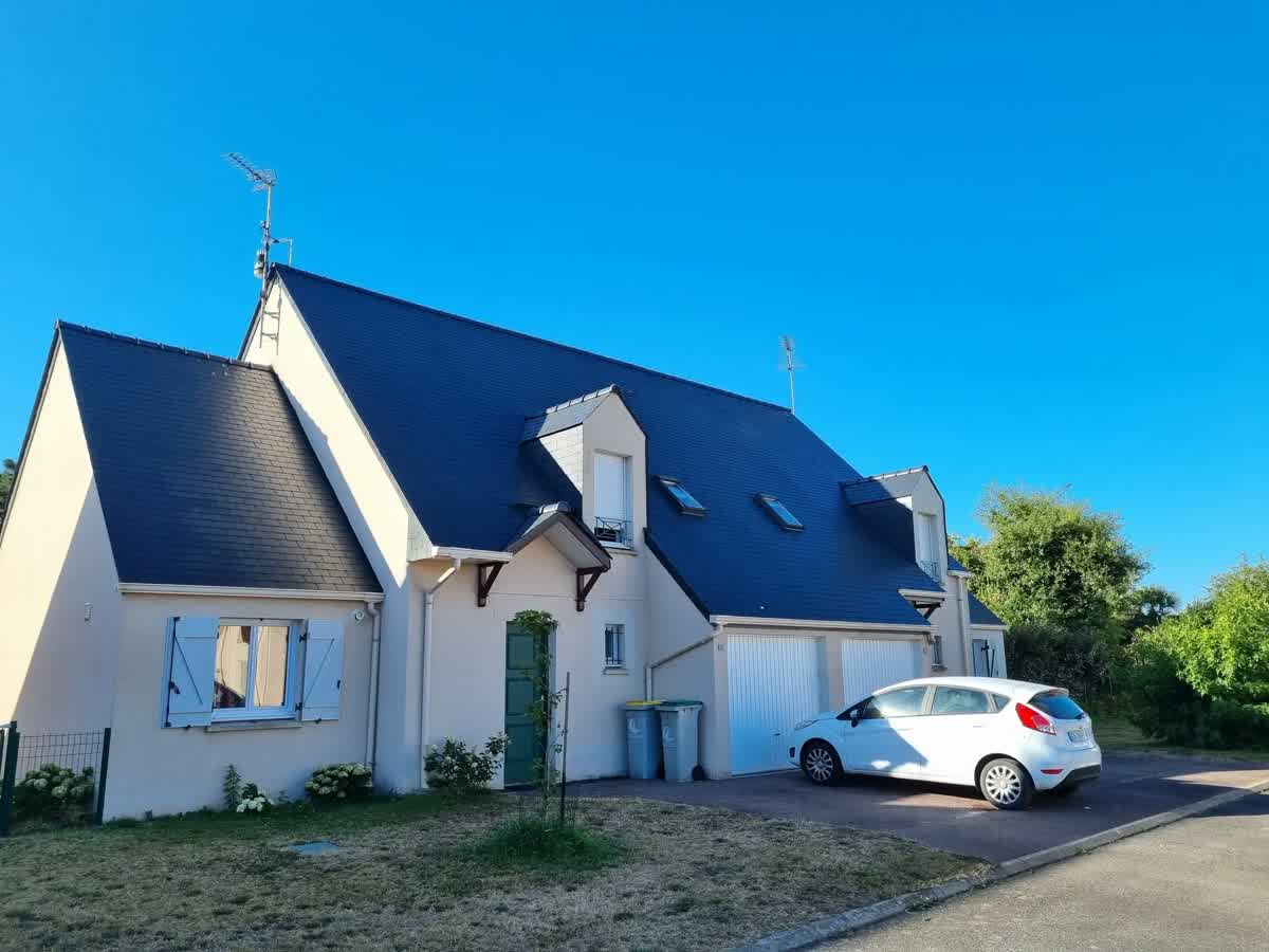 Toiture après rénovation hydrofuge - Pont-l'Abbé